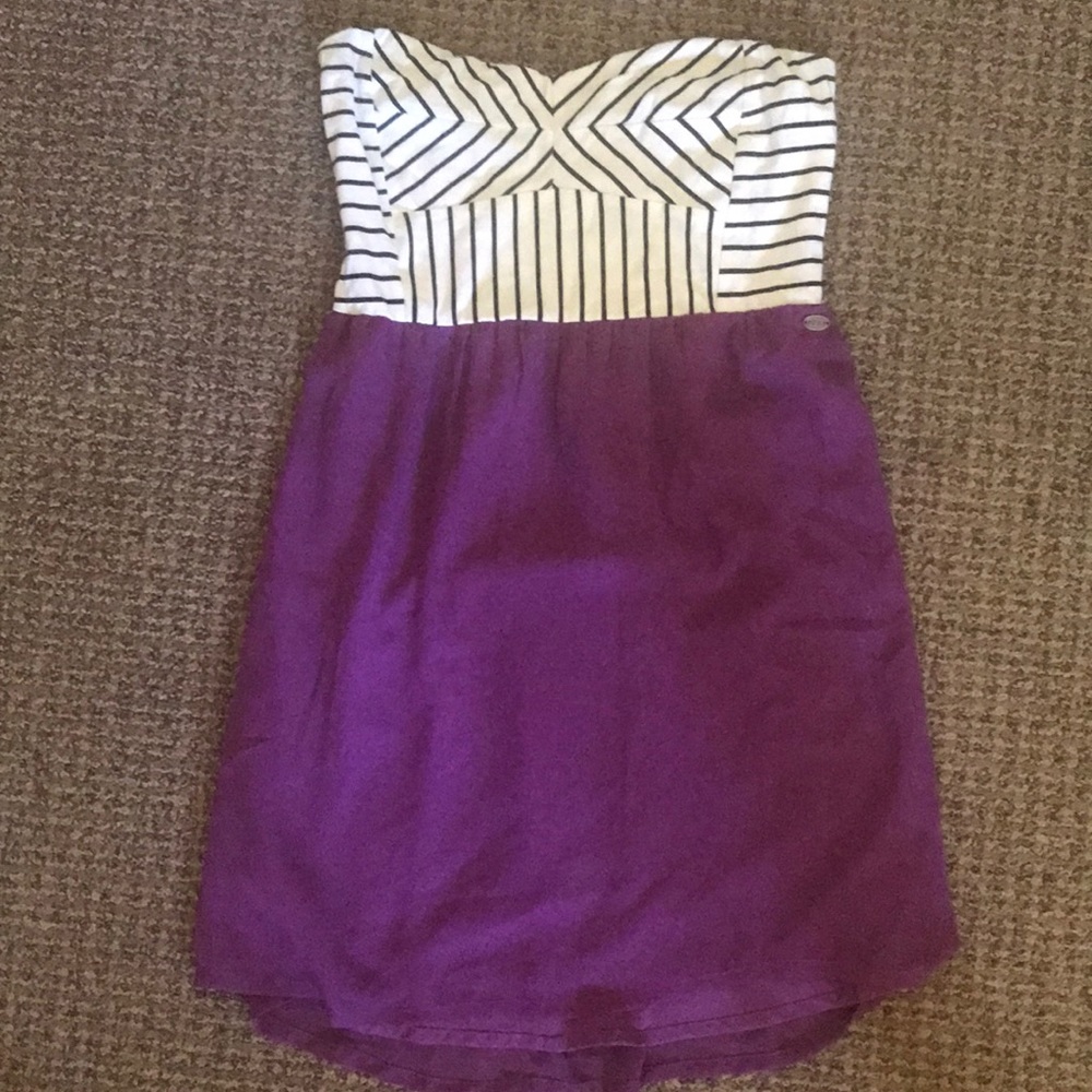 Roxy strapless dress